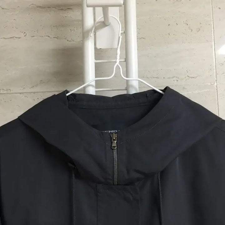 [SOLD OUT] 쁘렝땅 오버핏 후드 롱 자켓 85