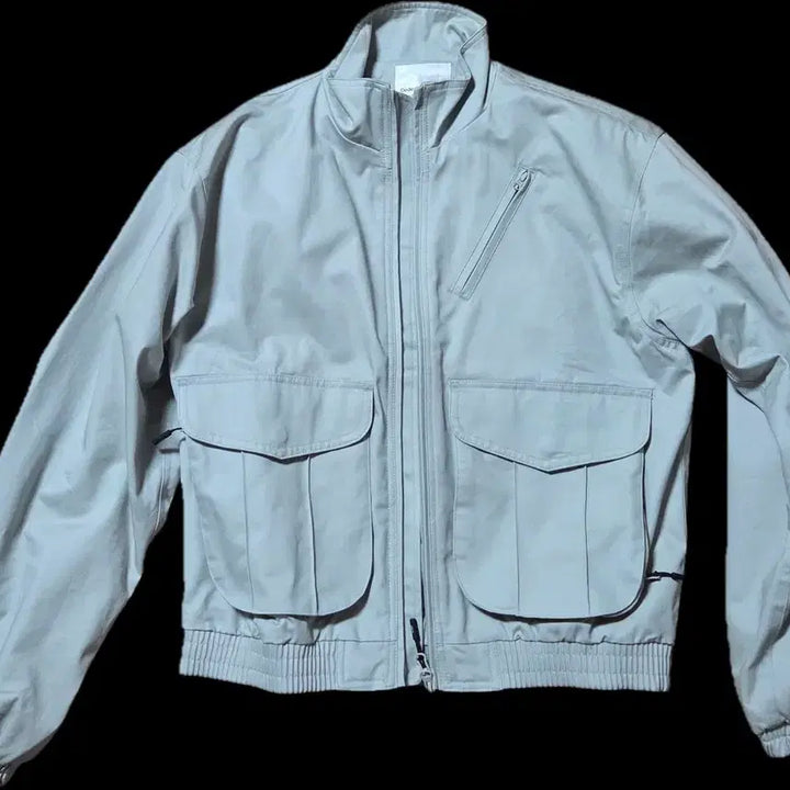 [BUNJANG] Code:Graphy Utility Short Jacket Gray / 코드그라피 유틸리티 숏 자켓 그레이