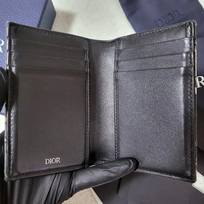 [BUNJANG] Dior Oblique Organizer Card Wallet / [25년구매/풀구성] 디올 오블리크 오거나이저 카드지갑