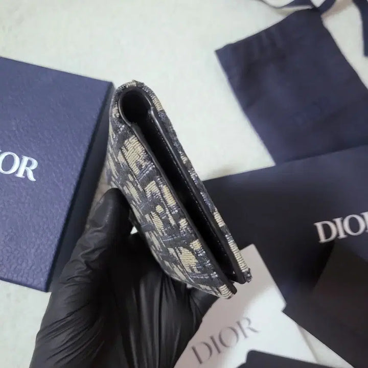 [BUNJANG] Dior Oblique Organizer Card Wallet / [25년구매/풀구성] 디올 오블리크 오거나이저 카드지갑