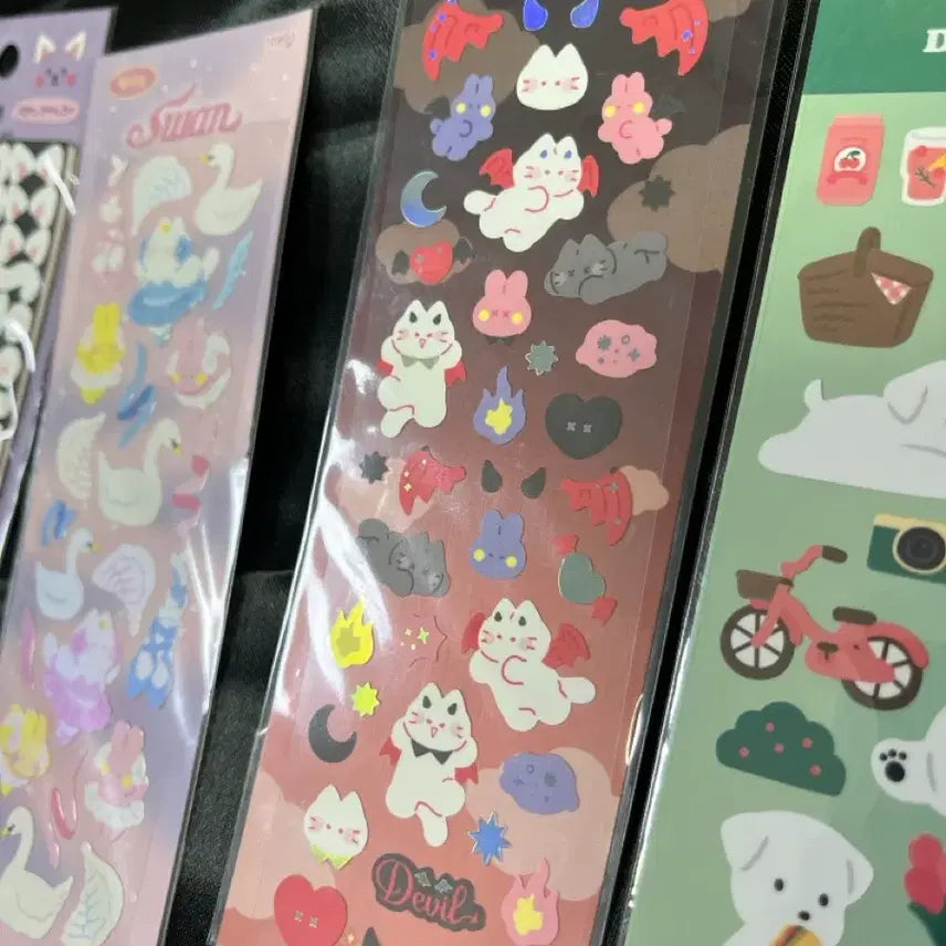 [BUNJANG] Artbox Toploader Decorating Sticker Bundle Set / 아트박스 탑꾸 스티커 일괄 / 탑로더 꾸미기