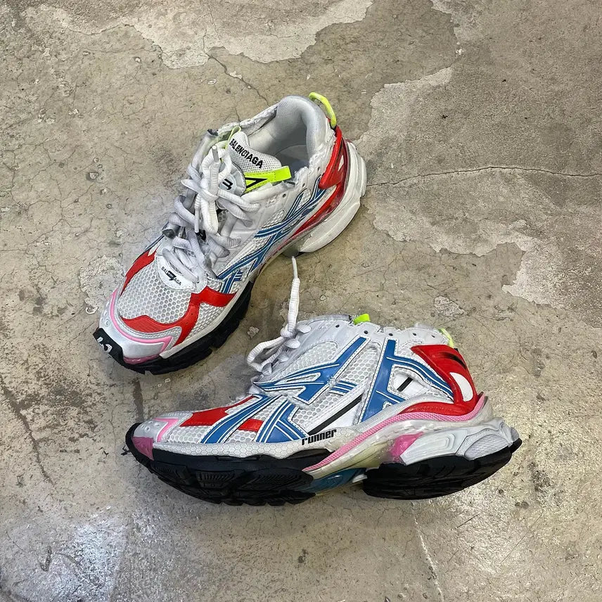[BUNJANG] Balenciaga Runner Multicolor Sneakers Size 42 / 발렌시아가 러너 멀티 스니커즈