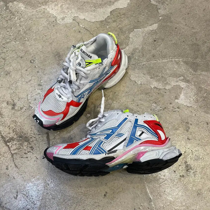 [BUNJANG] Balenciaga Runner Multicolor Sneakers Size 42 / 발렌시아가 러너 멀티 스니커즈