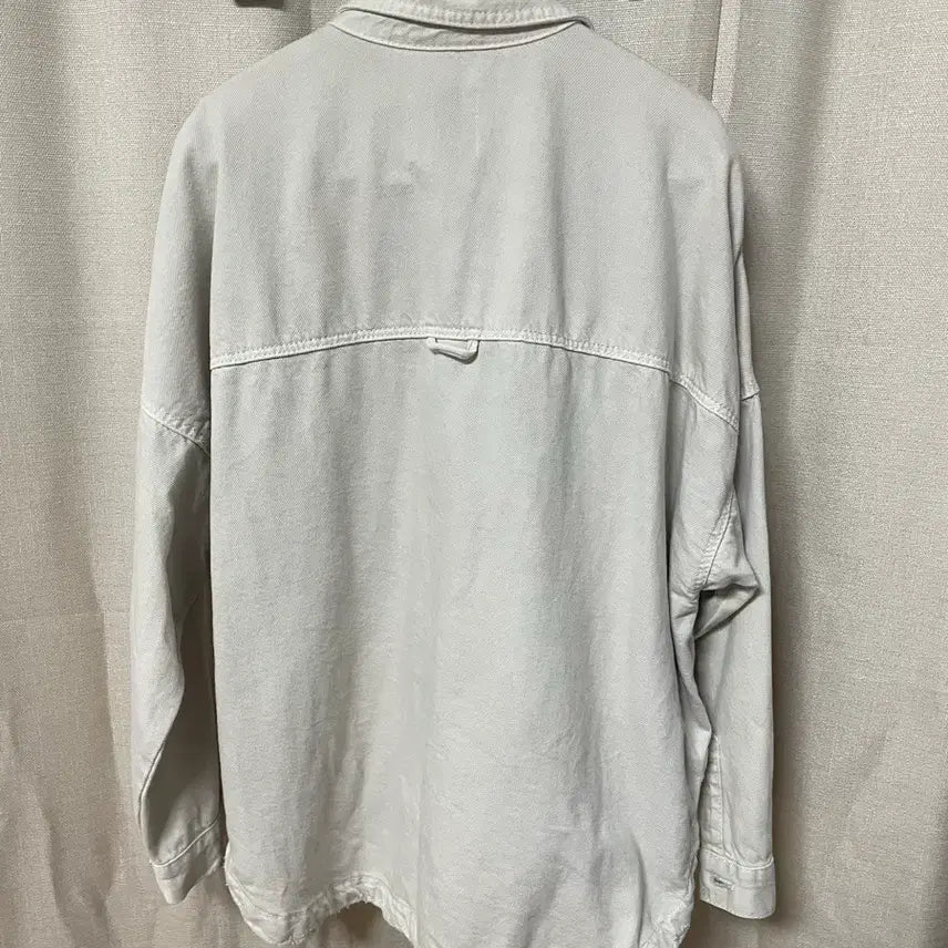 [BUNJANG] Zara Ivory Pocket Shirt / 자라 포켓 셔츠 아이보리