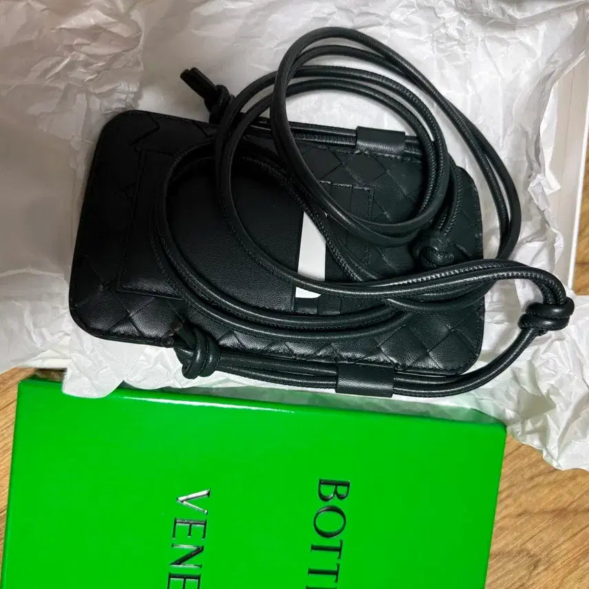 [BUNJANG] Bottega Veneta Phone Pouch Mini Bag / 새상품 보테가 베네타 폰파우치 미니백