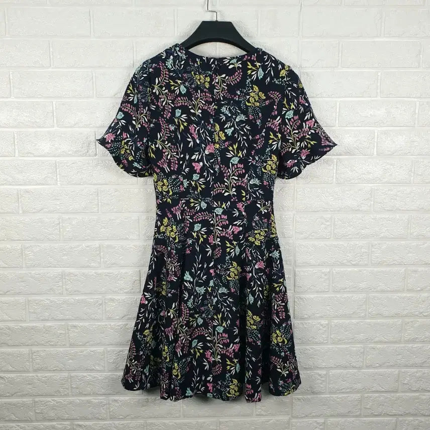 [BUNJANG] Flower One-Piece Dress / [85]라인 플라워 원피스