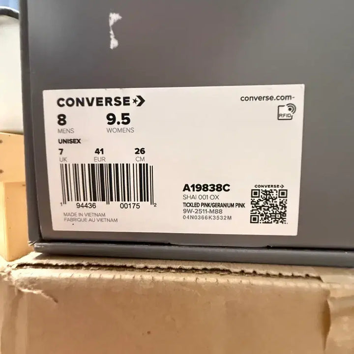 [BUNJANG] Converse Shay 001 Blush Basketball Shoes / 컨버스 x 셰이 001 블러쉬 농구화