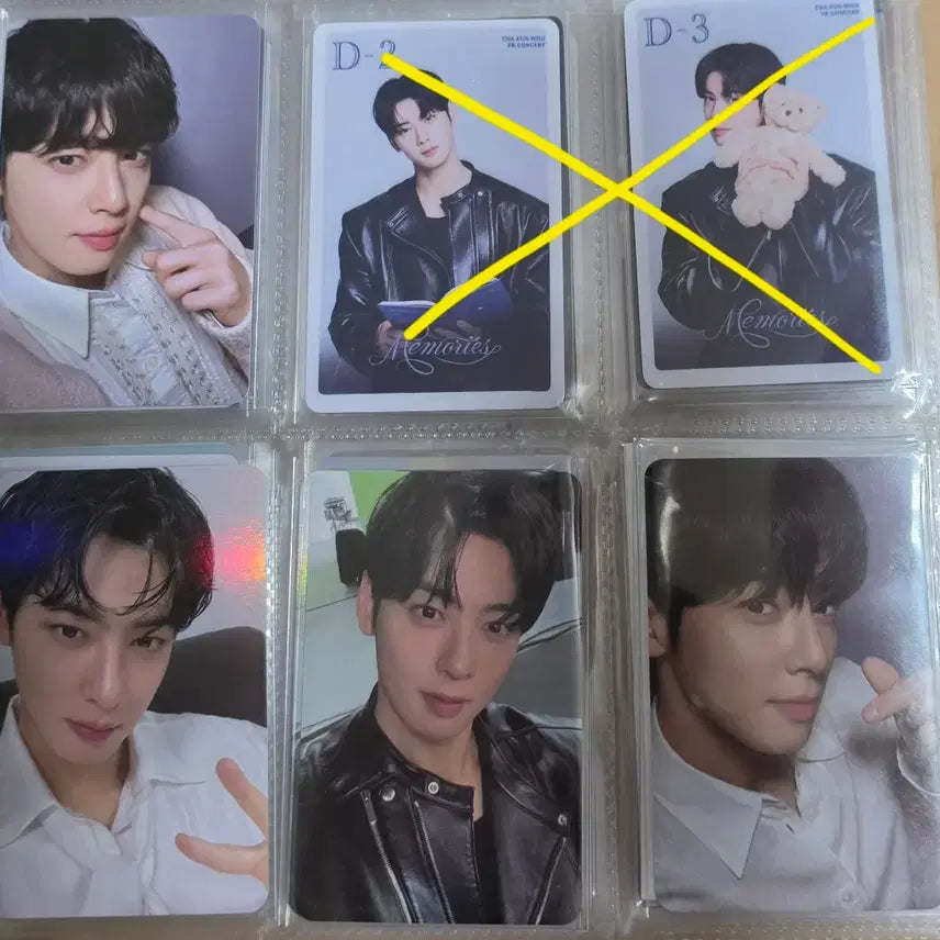 [BUNJANG] Astro Cha Eunwoo VR Concert Memories Photocard Set / 아스트로 차은우 VR콘서트 Memories 포카 4장
