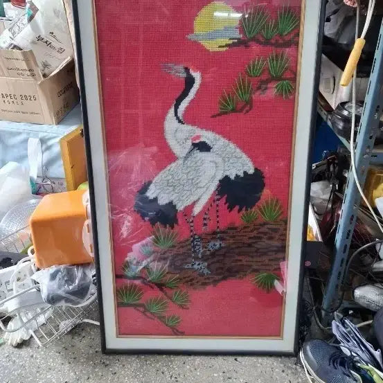 [BUNJANG] Authentic Cross-Stitch Embroidery (108 cm) / 58    108센치 십자수 진품