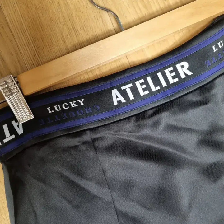 [BUNJANG] Lucky Chouette Atelier Black Frill Layered Skirt / 럭키슈에뜨 아뜰리에 블랙 프릴 레이어드 스커트