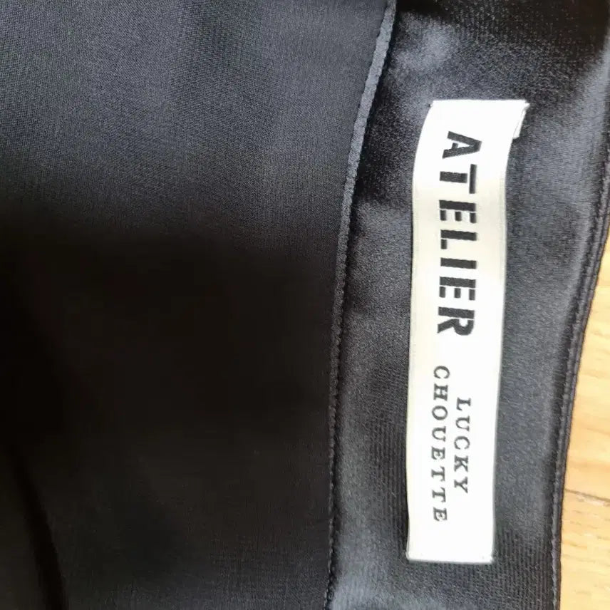 [BUNJANG] Lucky Chouette Atelier Black Frill Layered Skirt / 럭키슈에뜨 아뜰리에 블랙 프릴 레이어드 스커트
