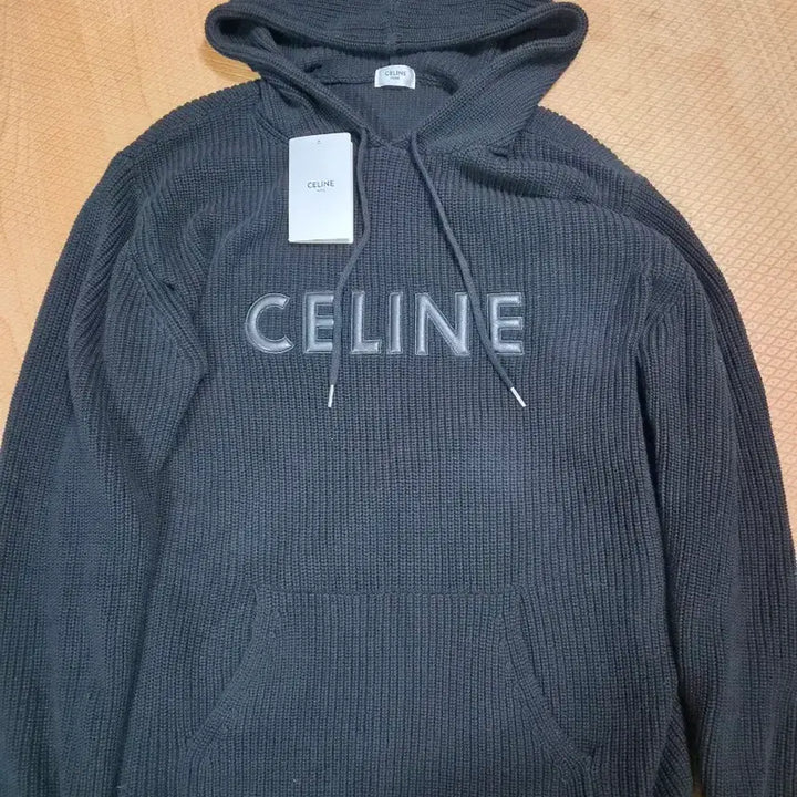 [BUNJANG] Celine Knit Hoodie / 셀린느 니트 후드티