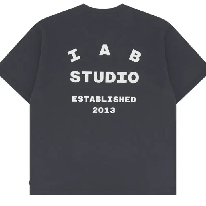 [BUNJANG] IAB Studio Short-Sleeve T-Shirt Charcoal XL / 아이앱스튜디오 반팔 티셔츠 차콜 XL 새상품
