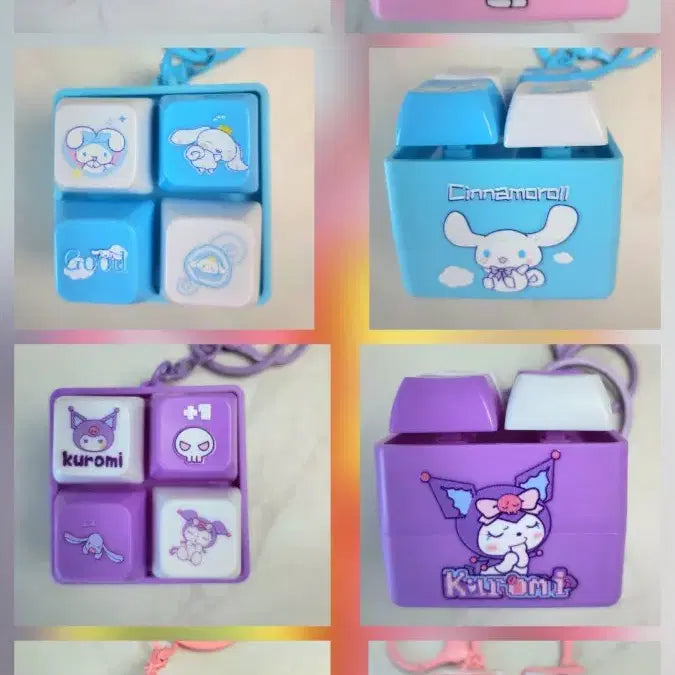 [BUNJANG] Various LED Keycap Keyrings / 다양한 키캡 키링