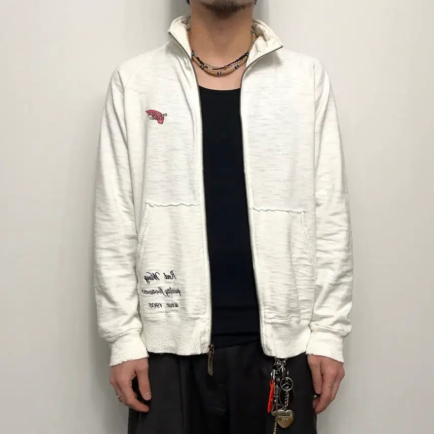[BUNJANG] Redwing Vintage Cotton Zip-Up Jacket / Redwing 레드윙 빈티지 코튼 스웻 집업자켓