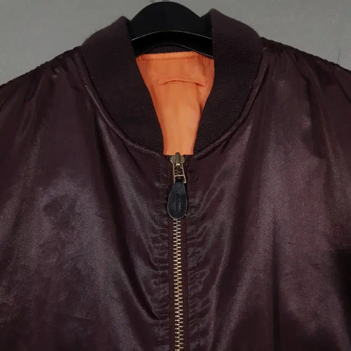 [BUNJANG] MACHOPE MA-1 Flight Jacket Burgundy L / 00s MACHOPE 맥호프 MA-1 플라이트 자켓 점퍼 버건디 희귀 L