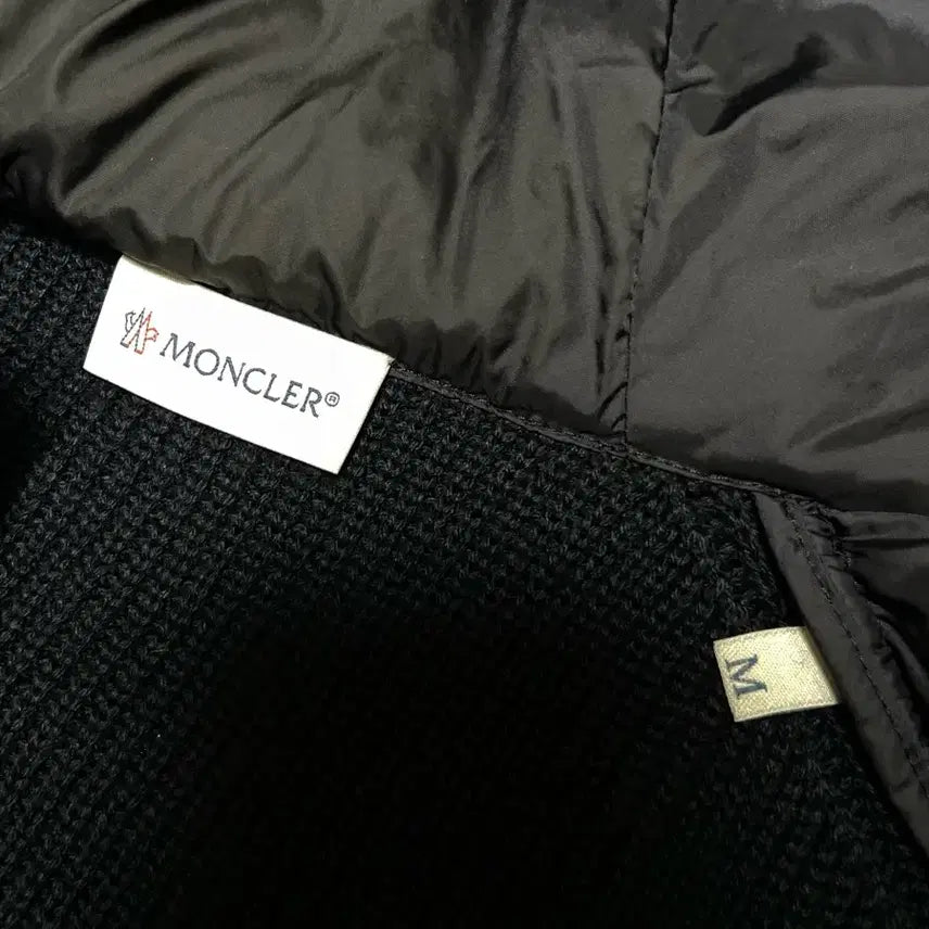 [BUNJANG] Moncler Knit Padded Hooded Cardigan (M) / 백화점판 [정품] 몽클레어 니트패딩 후드집업 가디건 M