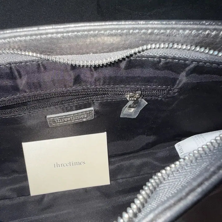 [BUNJANG] 쓰리타임즈 Bibi chain bag silver 비비체인백 실버 / 쓰리타임즈 Bibi chain bag silver 비비체인백 실버