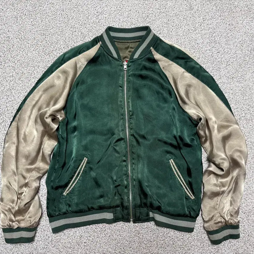 [BUNJANG] LUCKY-13 Reversible Sukajan Jacket / LUCKY-13 리버시블 스카잔 자켓 M