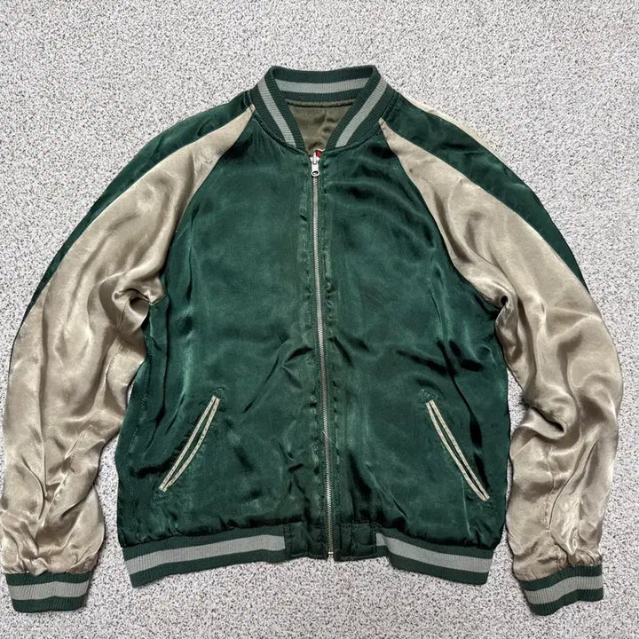 [BUNJANG] LUCKY-13 Reversible Sukajan Jacket / LUCKY-13 리버시블 스카잔 자켓 M