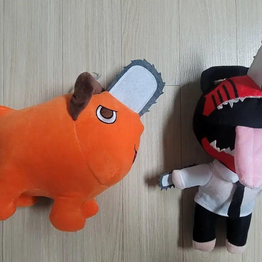 [SOLD OUT] 체인소맨 포치타 &amp; 덴지 인형 20cm