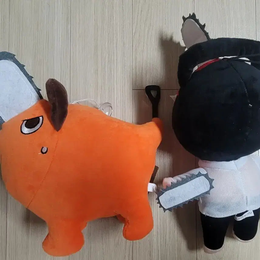 [SOLD OUT] 체인소맨 포치타 &amp; 덴지 인형 20cm