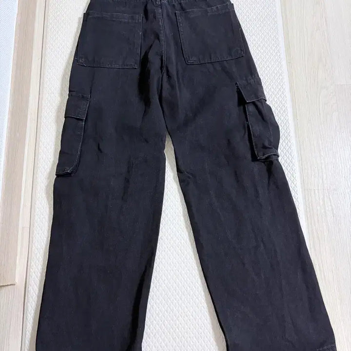 [BUNJANG] Black Cargo Pants / [새상품]블랙 카고 팬츠