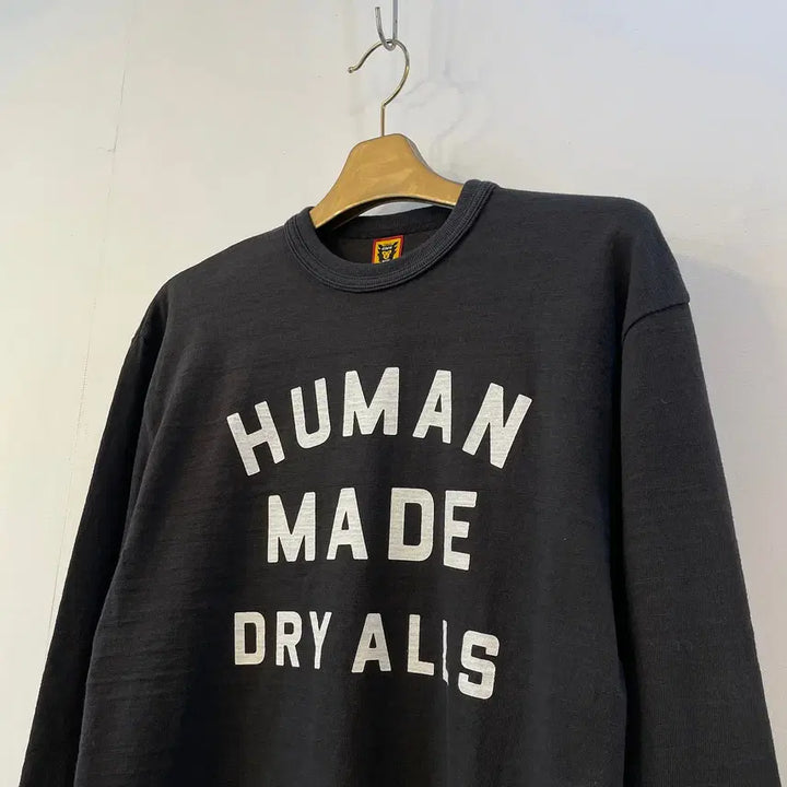 [BUNJANG] Human Made DRY ALL Logo Long Sleeve / 휴먼메이드  DRY ALL 로고 롱슬리브