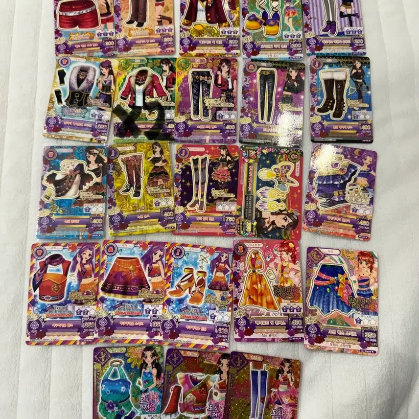 [BUNJANG] Aikatsu! &amp; Aikatsu Stars! Japanese &amp; Korean Version Cards / (뒷장있음!!) 아이엠스타 아이카츠 한판 일판 카드 판매