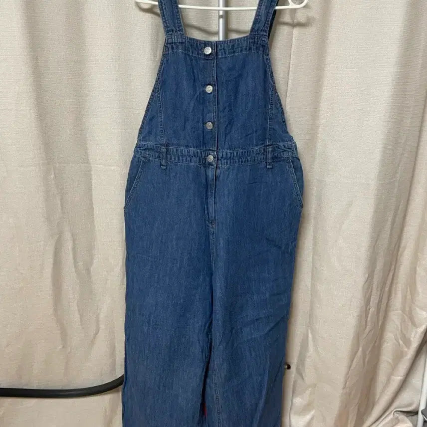 [BUNJANG] BREAL Denim Overall Pants / BREAL 청 데님 멜빵 바지 구77