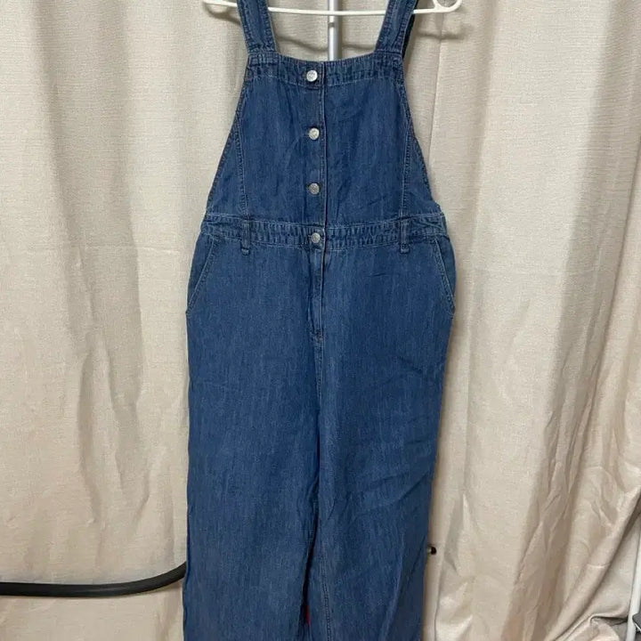 [BUNJANG] BREAL Denim Overall Pants / BREAL 청 데님 멜빵 바지 구77