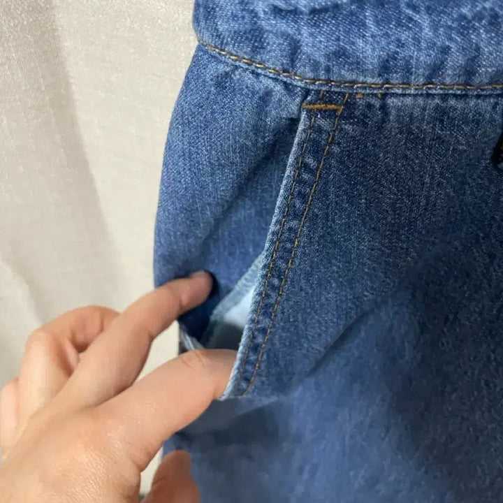 [BUNJANG] BREAL Denim Overall Pants / BREAL 청 데님 멜빵 바지 구77