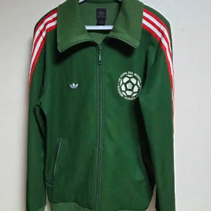 [BUNJANG] Vintage Adidas Mexico Green Jersey Track Top / 빈티지 아디다스 멕시코 그린 져지 트랙탑
