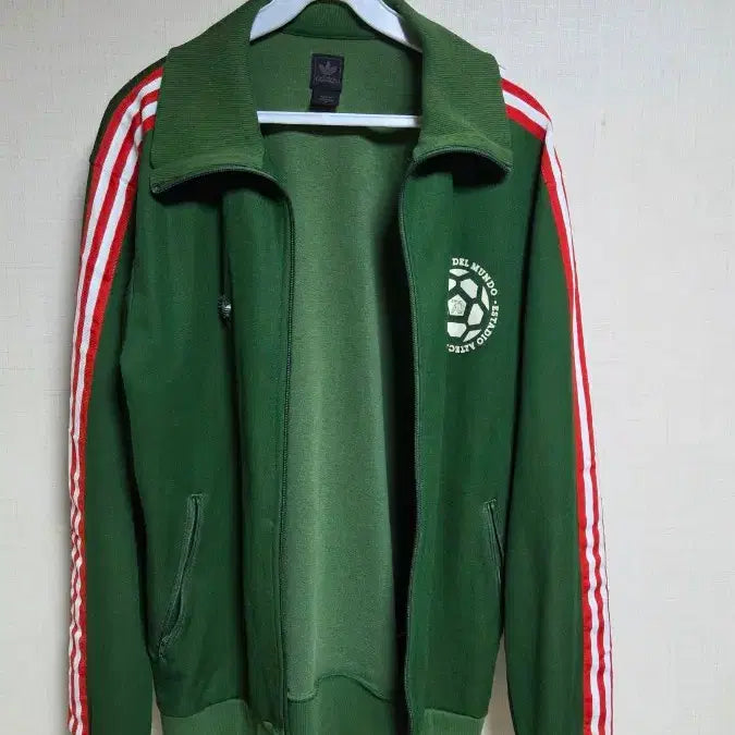 [BUNJANG] Vintage Adidas Mexico Green Jersey Track Top / 빈티지 아디다스 멕시코 그린 져지 트랙탑