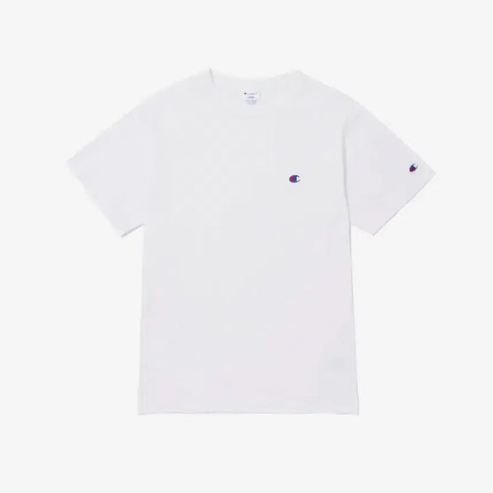 [BUNJANG] Champion C Logo White T-shirt / 챔피온 C로고 반팔티셔츠