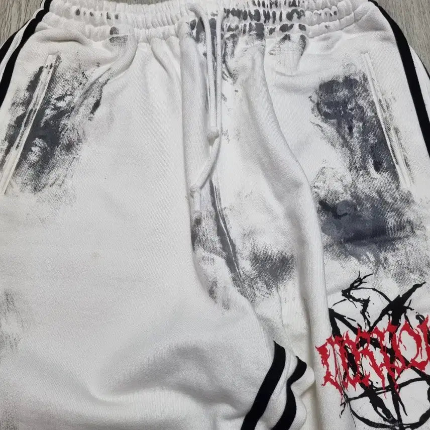 [BUNJANG] ourpas 058 Dirty Track Pants [M] / ourpas 058 더티 트랙팬츠 헤비 [M]