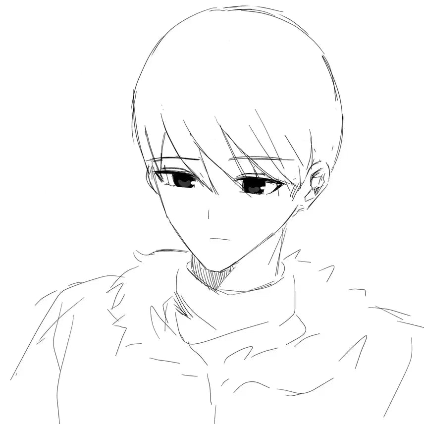 [BUNJANG] Rough Two-Head Commission / 러프  두상 커미션 0.1