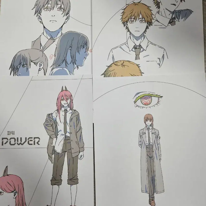 [BUNJANG] Chainsaw Man Pop-up Store POB Bundle Set / 체인소맨 팝업 특전 4종 전종 일괄 양도