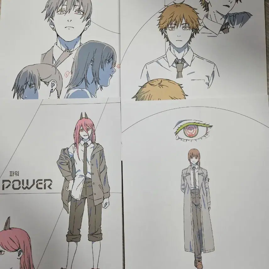 [BUNJANG] Chainsaw Man Pop-up Store POB Bundle Set / 체인소맨 팝업 특전 4종 전종 일괄 양도