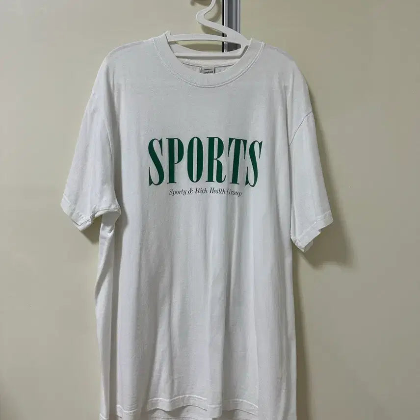 [BUNJANG] Sporty &amp; Rich T-shirt / 스포티앤리치 반팔 티셔츠