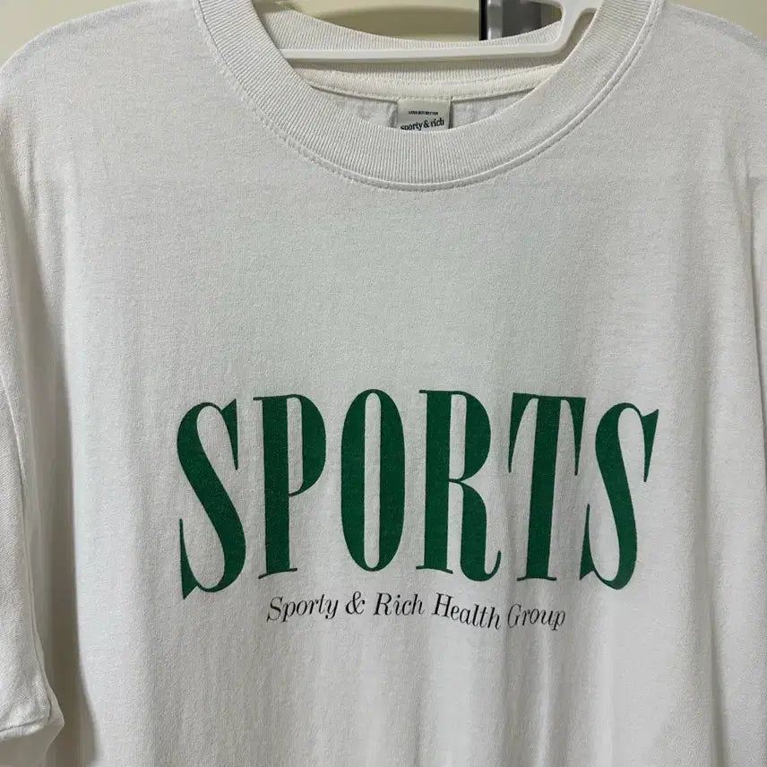 [BUNJANG] Sporty &amp; Rich T-shirt / 스포티앤리치 반팔 티셔츠