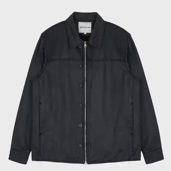 [SOLD OUT] M)서피스에디션 버튼 셔츠 자켓 블랙