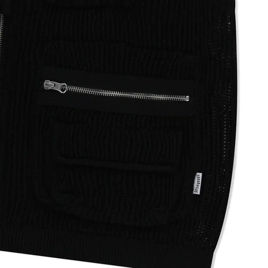 [BUNJANG] Yeseyesee Knit Vest Black XL / (새상품)예스아이씨 니트 베스트 블랙 XL