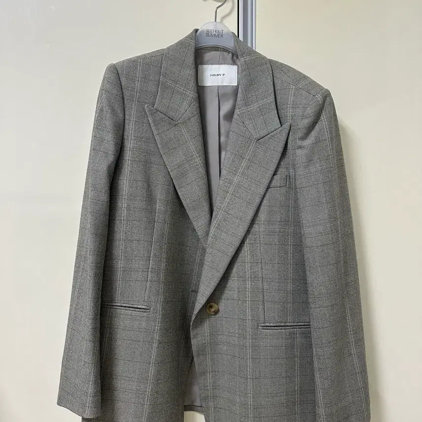 [BUNJANG] nilbyP Check Pattern Jacket / 닐바이피 자켓