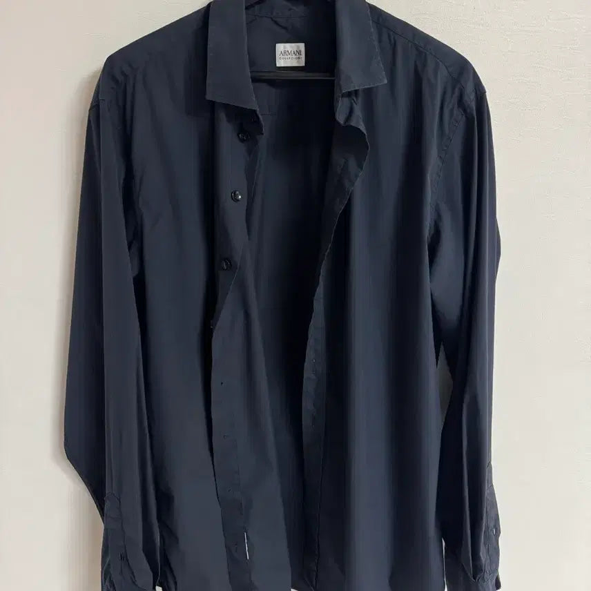 [SOLD OUT] 아르마니 꼴레지오니 네이비 셔츠(XL,105-110)
