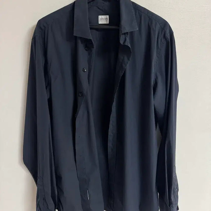 [SOLD OUT] 아르마니 꼴레지오니 네이비 셔츠(XL,105-110)