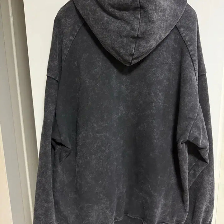 [BUNJANG] Juun.J Loose Fit Washed Hoodie Black (Size M) / 준지 / 루즈핏 워싱 후드 블랙 / M