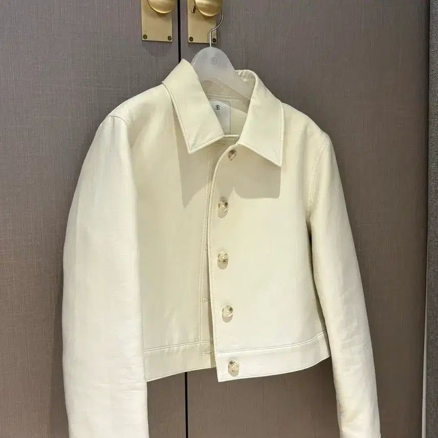 [SOLD OUT] SIE 시에 레너 스티치 크롭 자켓 1 (크림)