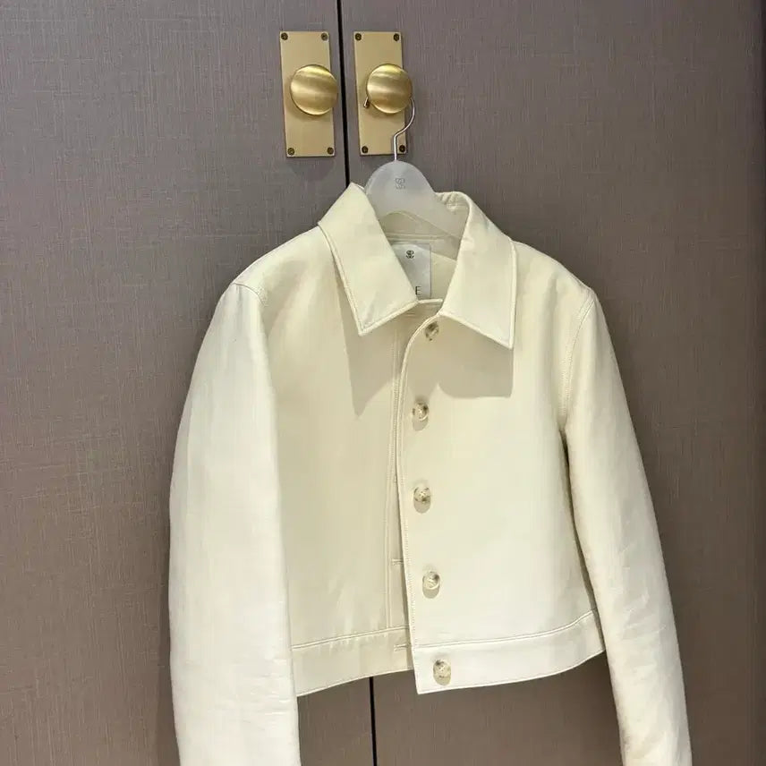 [SOLD OUT] SIE 시에 레너 스티치 크롭 자켓 1 (크림)