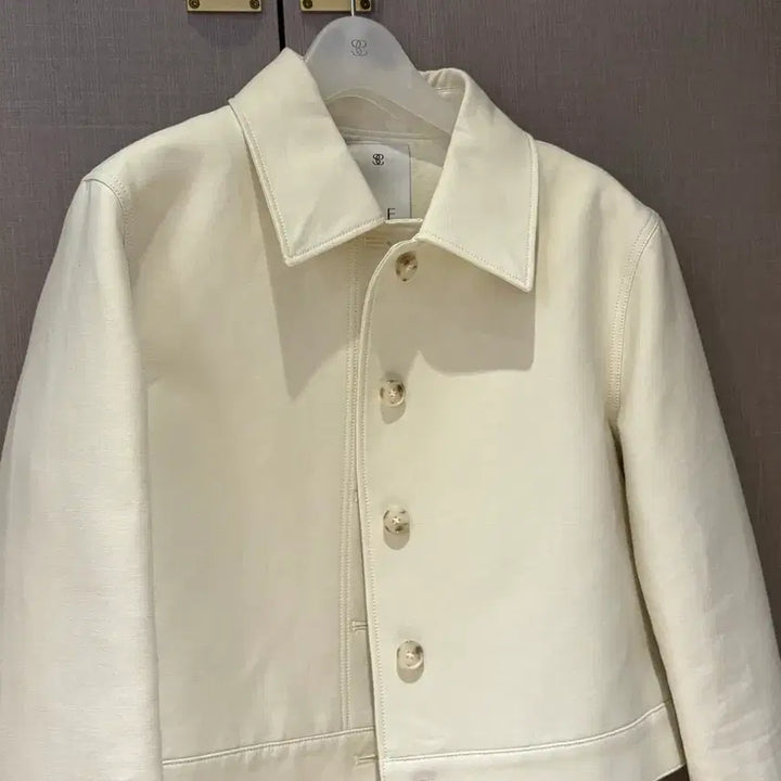 [SOLD OUT] SIE 시에 레너 스티치 크롭 자켓 1 (크림)